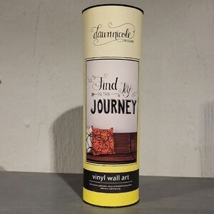 Yellow Vinyl Wall Art